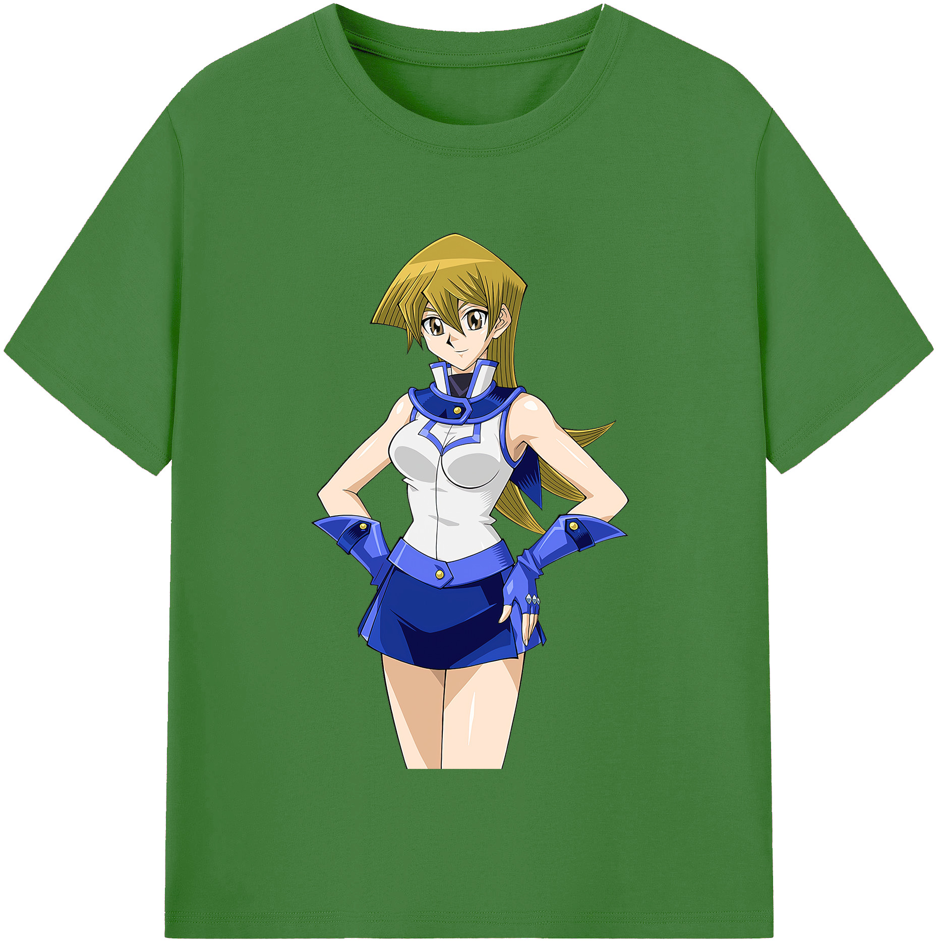 （画像用） 遊☆戯☆王 Yu-Gi-Oh! レディースカジュアルプリントTシャツ（綿100％）